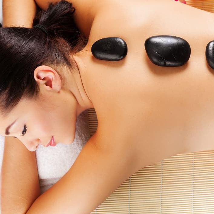 Hot stone massage